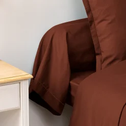 Taie de traversin Carina 85x185cm rose terracotta - Atmosphera