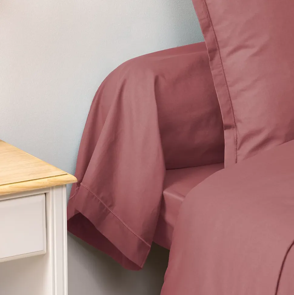 Taie de traversin Carina 85x185cm rose blush - Atmosphera