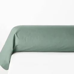 Taie de traversin Carina 85x185cm vert céladon - Atmosphera