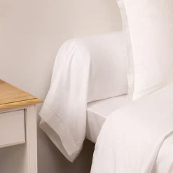 Taie de traversin Carina 85x185cm blanc - Atmosphera