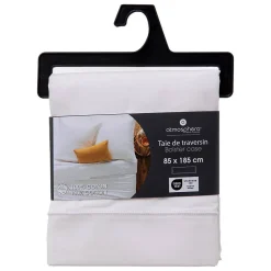 Taie de traversin Carina 85x185cm blanc - Atmosphera