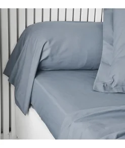 Taie de traversin TODAY Essential - 45 x 185 cm - 100% Coton uni - Denim