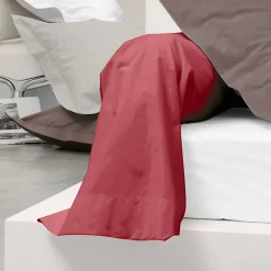 Taie de traversin uni 140x43 cm coton ALTO Garance