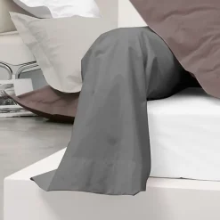 Taie de traversin uni 230X43 cm coton ALTO Manhattan