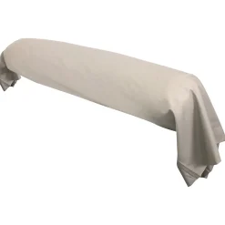 Taie de traversin uni 185X43 cm coton ALTO Chamois