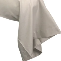 Taie de traversin uni 230X43 cm coton ALTO Chamois