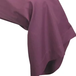 Taie de traversin uni 185X43 cm coton ALTO Raisin