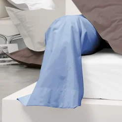 Taie de traversin uni 230X43 cm coton ALTO Belle ile