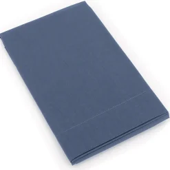 Taie de traversin uni 140x43 cm coton ALTO bleu Jean