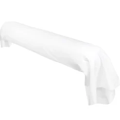 Taie de traversin uni 230x43 cm coton ALTO Blanc