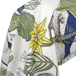 Taie de traversin 140x43 cm coton TOCO vert