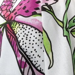 Taie de traversin 200x43 cm coton PÉNÉLOPE Rose