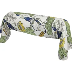 Taie de traversin 200x43 cm coton TOCO vert