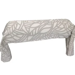 Taie de traversin 140x43 cm coton lavé SERENA Beige écru