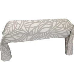 Taie de traversin 240x43 cm coton lavé SERENA Beige écru