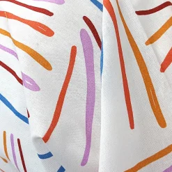 Taie de traversin 240x43 cm coton PERROQUET multicolore Salsa