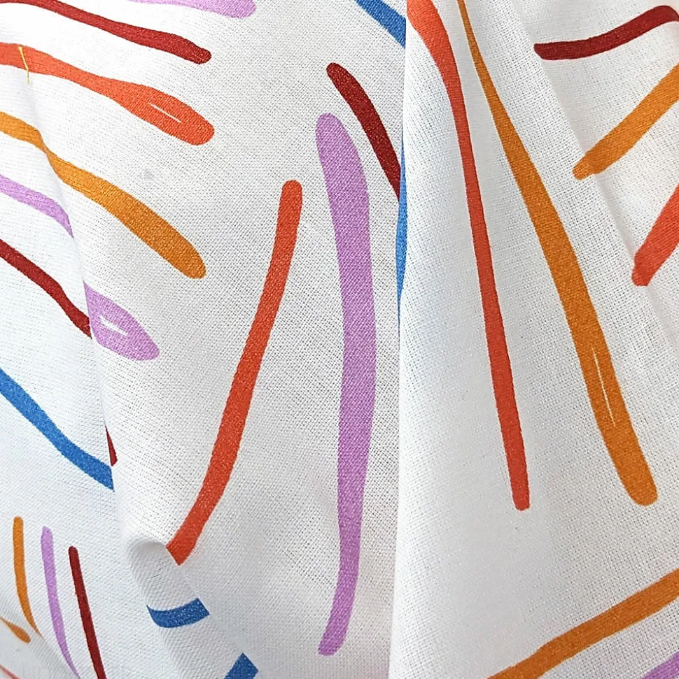 Taie de traversin 240x43 cm coton PERROQUET multicolore Salsa