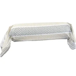 Taie de traversin 200x43 cm coton NIAGARA vert Kaki