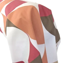 Taie de traversin 140x43 cm en 100% percale MODULO blanc acajou