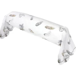 Taie de traversin 200x43 cm Percale pur coton PLUMES