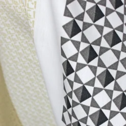 Taie de traversin 140x43 cm percale coton MARLOW acier