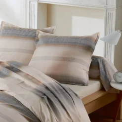 Taie de traversin 200x43 cm percale coton ESTEBAN Beige