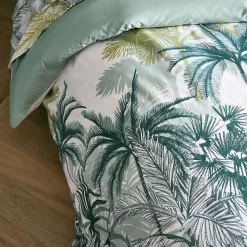 Taie de traversin 240x43 cm percale coton TRINIDAD mousson