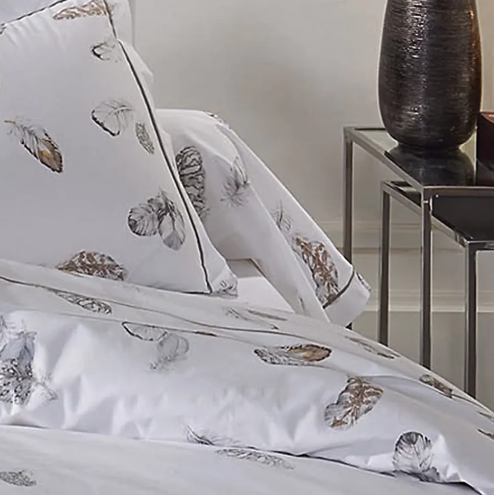 Taie de traversin 240x43 cm Percale pur coton PLUMES