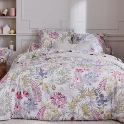 Taie de traversin 200x43 cm satin de coton ANAÏS multicolore