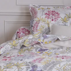 Taie de traversin 200x43 cm satin de coton ANAÏS multicolore