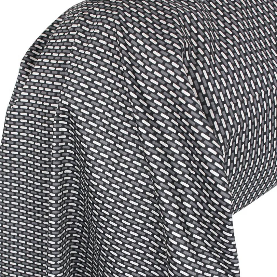 Taie de traversin 240x43 cm satin de coton ENZO noir