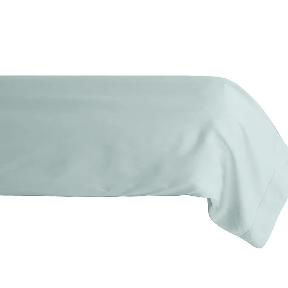 Taie de traversin 43x190 cm satin CONCERTO vert Lichen