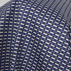 Taie de traversin 200x43 cm satin de coton ENZO bleu