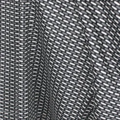 Taie de traversin 200x43 cm satin de coton ENZO noir