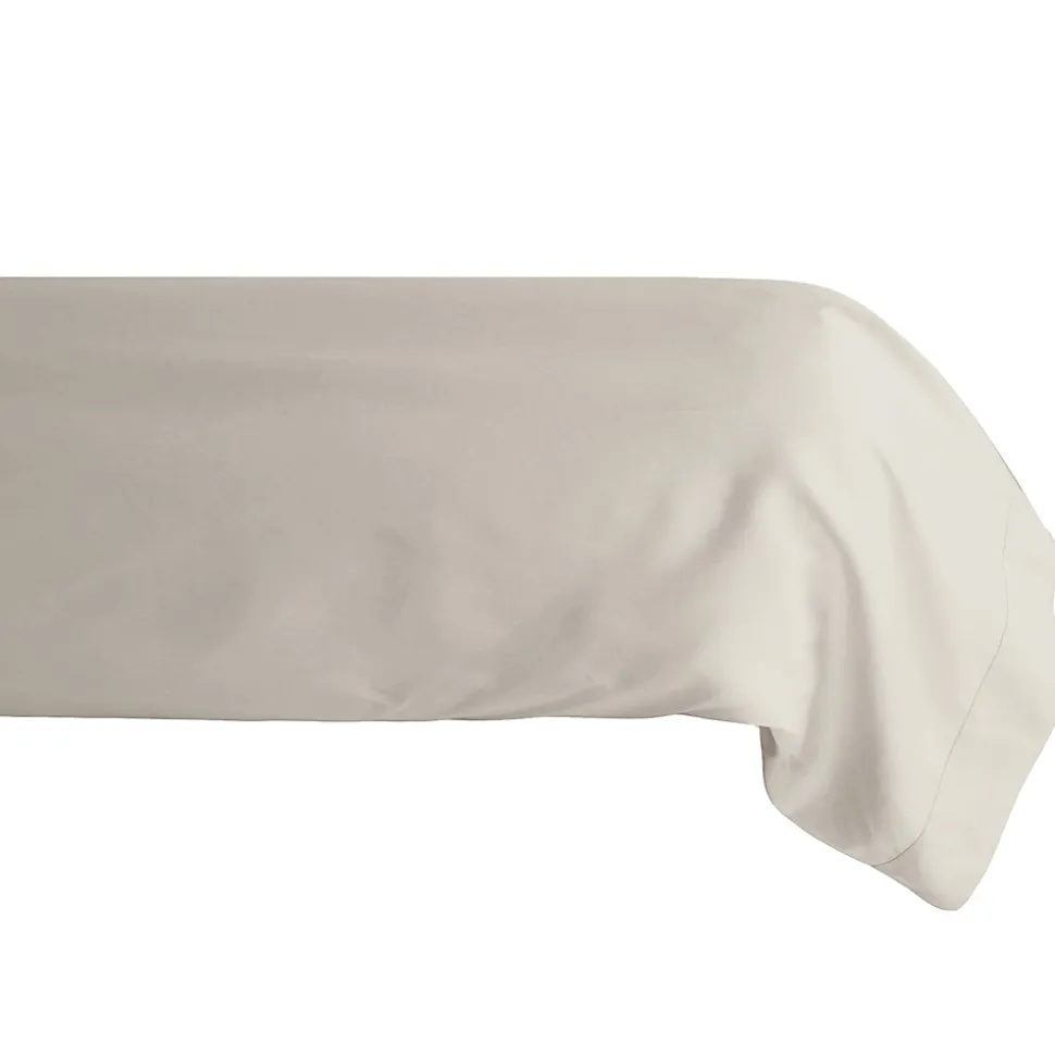 Taie de traversin 43x190 cm satin CONCERTO beige Lin