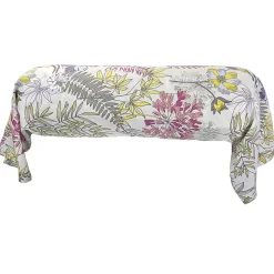 Taie de traversin 240x43 cm satin de coton ANAÏS multicolore