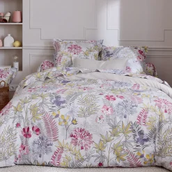 Taie de traversin 240x43 cm satin de coton ANAÏS multicolore