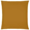 Taie d'oreiller - coton - mordoré - 63x63 cm - Atmosphera