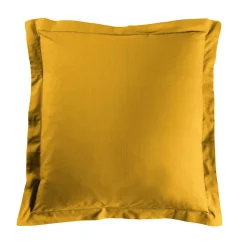 Taie d'39oreiller 50 x 70 cm Couleur emotion noir