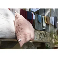 Taie d'oreiller Brodée Déco