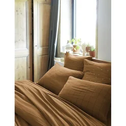 Taie d'oreiller Brodée Déco 