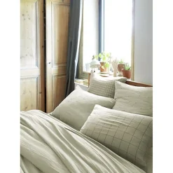 Taie d'oreiller Brodée Déco 