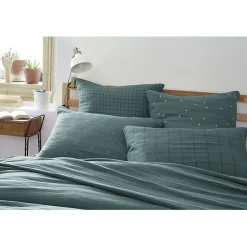 Taie d'oreiller Brodée Déco