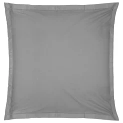 Taie d'oreiller en coton - gris 63x63 cm - Atmosphera