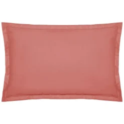 Taie d'oreiller en coton - rose blush 50x70 cm - Atmosphera