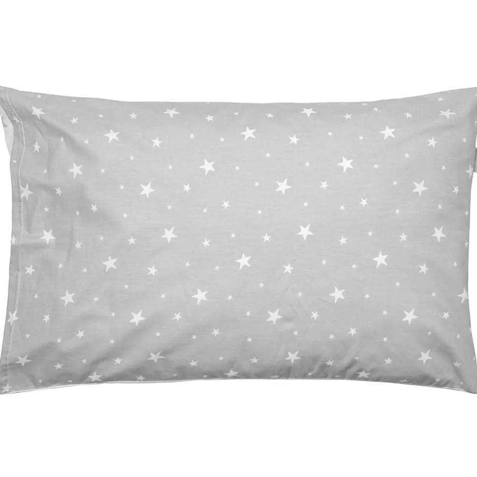 Taie d'oreiller en coton réversible Stella