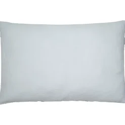 Taie d'oreiller en coton réversible Eucalyptus