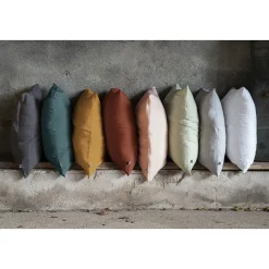 Taie d'oreiller en double gaze de coton 50 x 70 cm Romarin