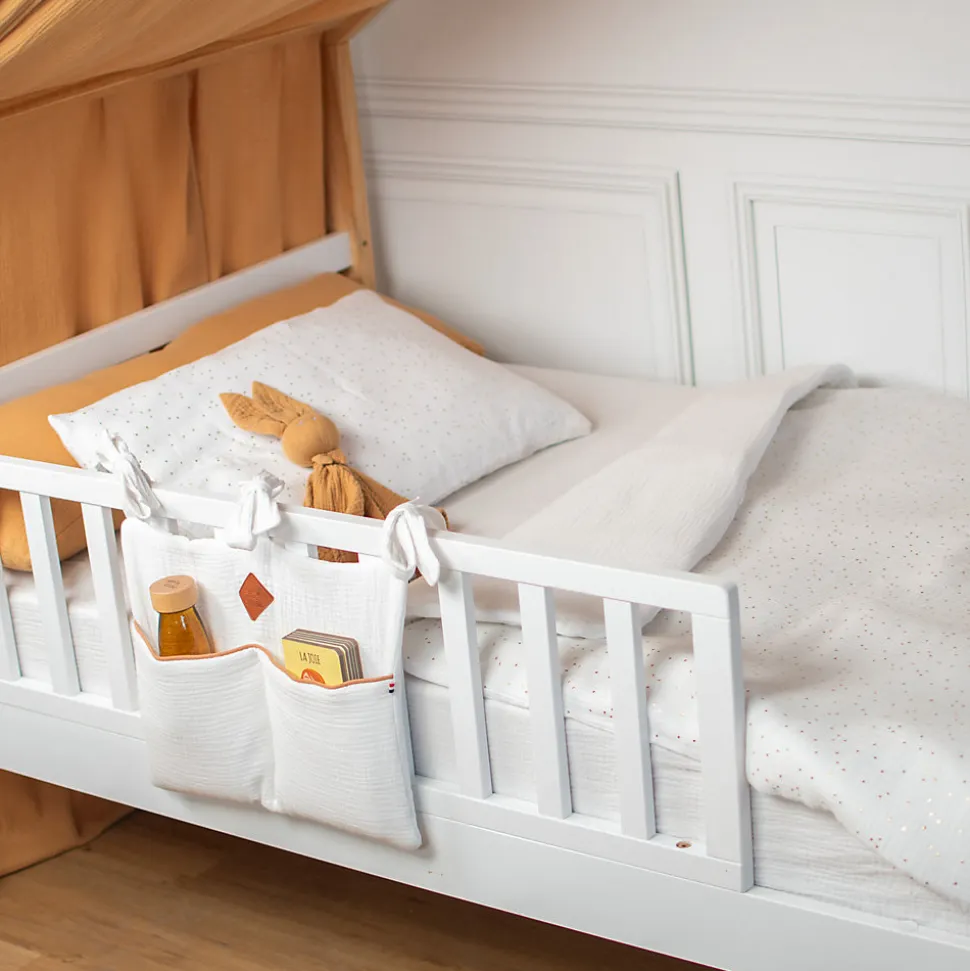 Taie d'oreiller en gaze de coton Jeanne