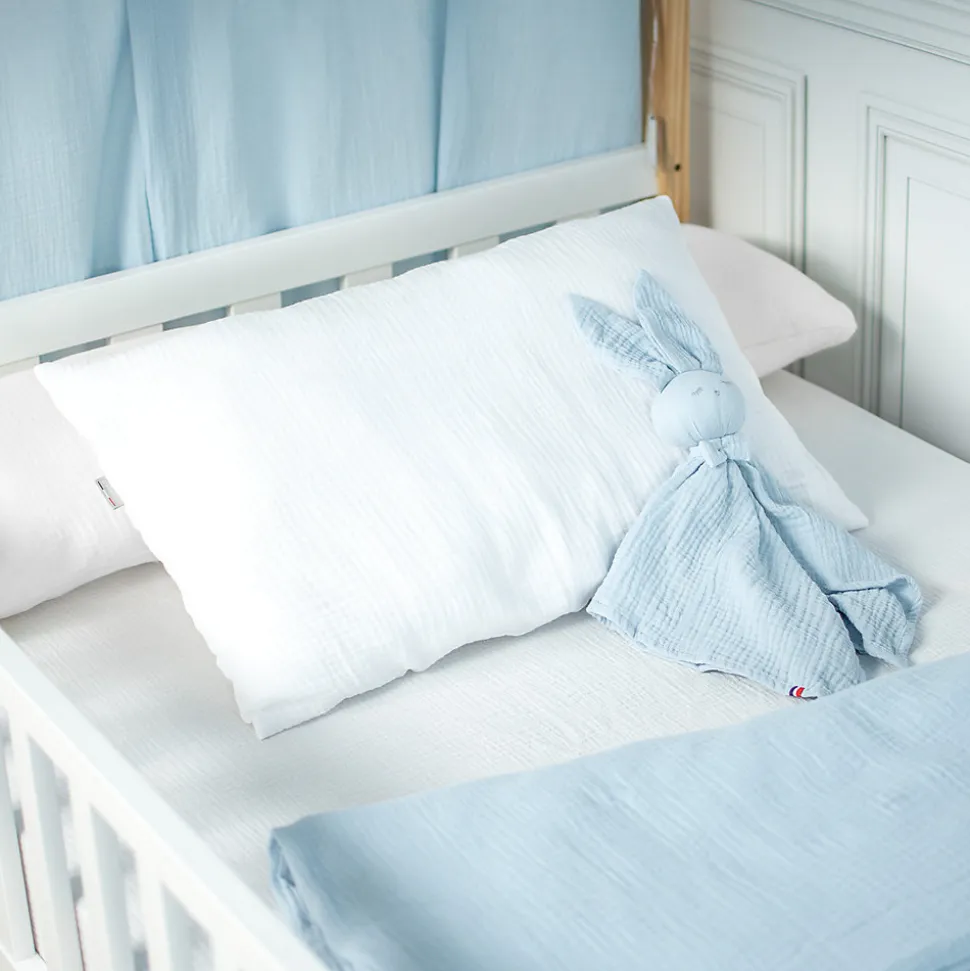 Taie d'oreiller en gaze de coton Jeanne